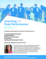 Gallery Photo of Looking to gain a competitive edge? Consider one of these workshops for coaches.