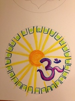 Gallery Photo of watercolor-pastels mandala of joy