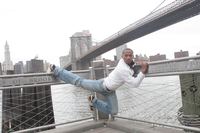 Gallery Photo of This young man doing visual gymnastics represents thew artists and dancers I serve.