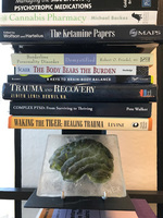 Gallery Photo of References on ketamine work, use of medical cannabis, and healing trauma from a somatics perspective