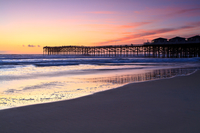 Gallery Photo of Pacific Beach pier at sunset