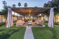 Gallery Photo of Outdoor 'Living Room' Lounge at Dusk