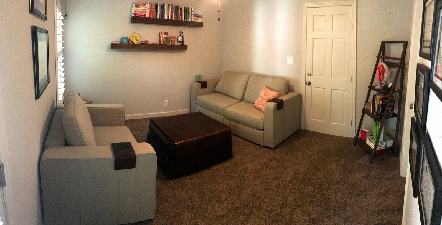 Gallery Photo of A comfortable, healing, and special space, we have room to move, heal, and grow.  Sit back and relax.  Put your feet up and get comfortable!
