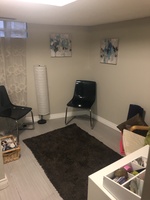 Gallery Photo of Mindfulness corner in our expressive arts therapy space