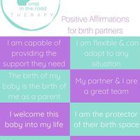 Gallery Photo of Resources - Positive Affirmations for Birth Partners