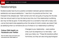 Gallery Photo of Dr. deAyala comments on how relationship health impacts sexual satisfaction in this CNN Article.