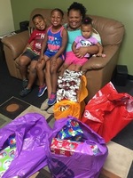 Gallery Photo of They were very happy for their Christmas gifts.