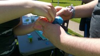 Gallery Photo of Child & Youth Mental Health Community Event!    Making stress balls
