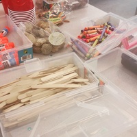 Gallery Photo of Workshops & Retreats are laden with rich banquets of art supplies for discovery & play for all 
