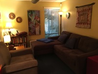 Gallery Photo of Comfy space... My office to your space via telehealth
