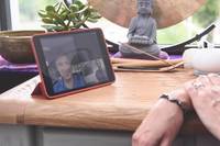 Gallery Photo of Online therapy from your couch using your tablet, phone or laptop.