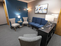 Gallery Photo of Comfortable, modern waiting area.