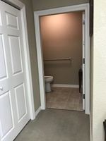 Gallery Photo of Hallway to bathroom.