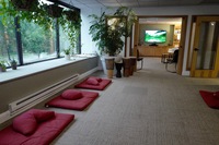 Gallery Photo of The meditation area for adolescent outpatients at Embark at Cabin John. 