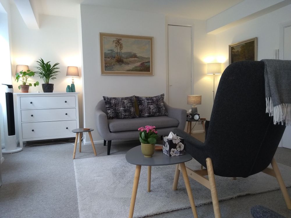 My consulting room at City Therapy Space