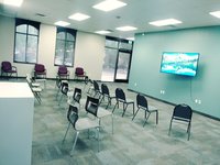 Gallery Photo of Our large Community Room where we hold educational seminars and our group IV therapy sessions.