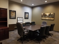 Gallery Photo of Our Conference Room used for medical consultations with the family.