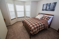 Gallery Photo of Our men's residential program offers some private rooms with queen size beds for your comfort in your residential treatment setting in Roseville 