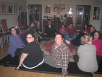 Gallery Photo of My Tuesday evening "Time of Awesome"  Movement and OM Meditation.