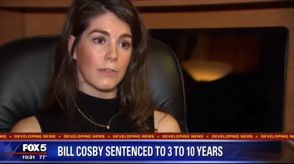 Gallery Photo of As seen on Fox 5 providing information about Trauma Survivors following the sentencing of Bill Cosby.