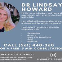 Gallery Photo of Dr. Lindsay Howard licensed psychologist Parkland, FL