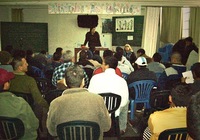 Gallery Photo of Here I am doing a workshop on the nature of suffering at Lurigancho Male Prison in Lima.  I have gone back since 2013.