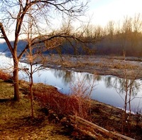 Gallery Photo of Working virtually right now in a serene location by the Eramosa River.