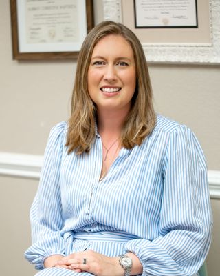 Photo of Aubrey Baptista, Licensed Clinical Mental Health Counselor, MA, LCMHC, QS, ATR-BC