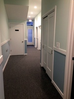 Gallery Photo of The hallway and exit door at 4910 N. Lincoln Ave.