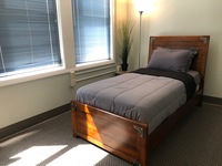 Gallery Photo of Private detox and residential rooms on the second floor with scenic views of Back Cove. Natural sunlight, quiet and tranquil setting for recovery.