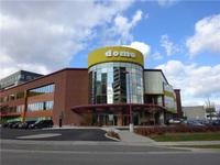 Gallery Photo of Domo Centre.  Paid parking available above ground outside and on 5 levels inside. 5 min walk from Sheppard West Subway. Close to highways