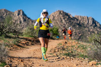 Gallery Photo of Javelina Jundred 100km trail race, Fountain Hills Arizona (October 2018). Photo by Howie Stern photography.