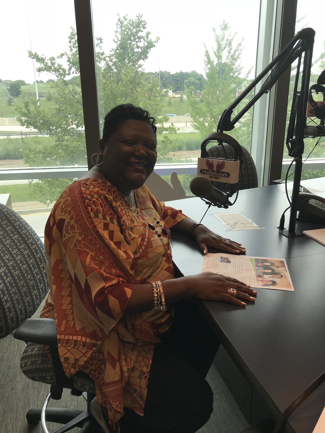 Gallery Photo of LaDonna Turner, LCSW, Chief Clinician talks about the Live SMART Healing & Restoration Counseling Center on IHeart Radio Gospel 1600 AM in St. Louis.