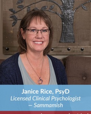 Photo of Janice Rice -Centered Mind Counseling, Psychologist in Sammamish, WA