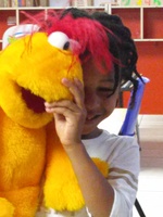 Gallery Photo of We use puppetry, whimsy, and love in working with children and youth at Orchard Human Services, Inc. and our partner Kinder Kollege Christian School.