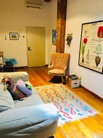 Gallery Photo of This warm and artsy therapy office in DUMBO welcomes you!