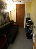 Gallery Photo of Oak park waiting room is Suite 402. Please help self towater, coffee or tea.