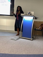 Gallery Photo of Nedra cannon LMSW presenting Mental Health First Aid training