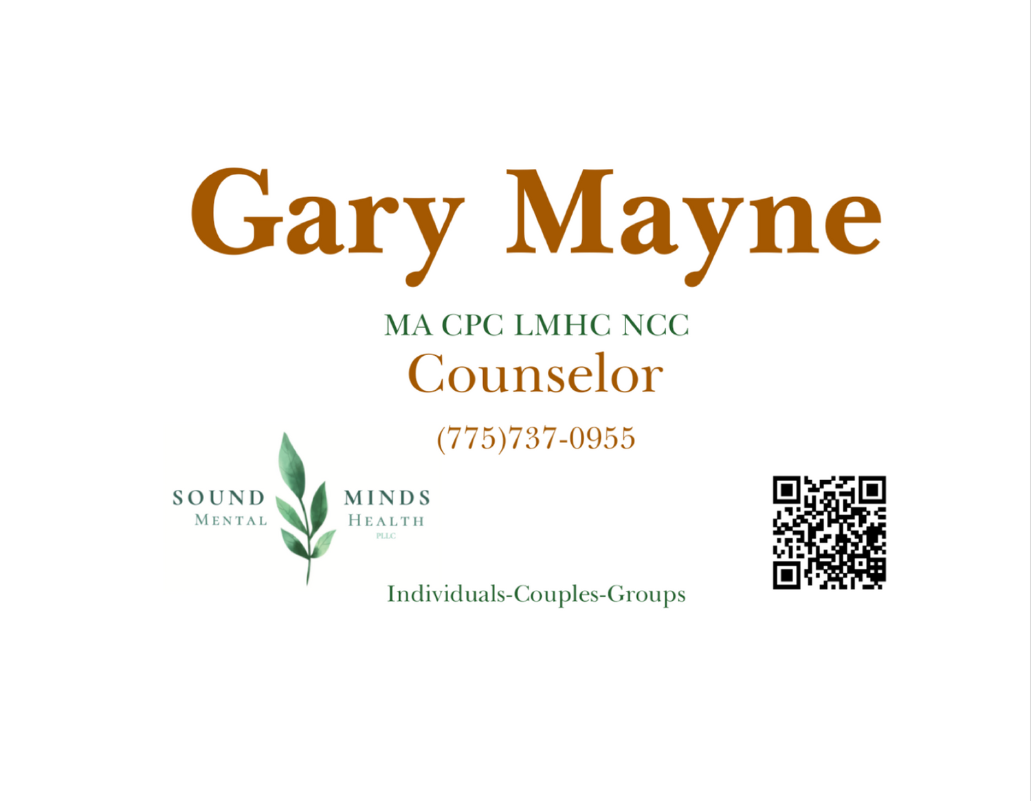 Gary Mayne, Counselor, Reno, NV, 89509 Psychology Today