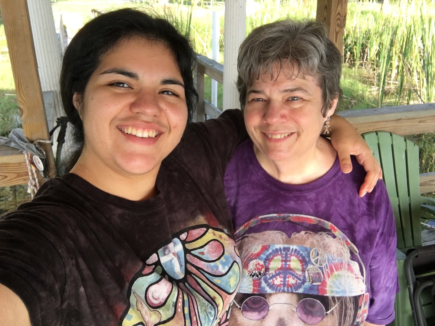 Gallery Photo of My daughter Xochitl and I are living our dreams, traveling together full time in an RV, creating music, workshops and videos. Live your dreams too!