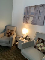 Gallery Photo of Comfortable seating for individuals, couples or families.