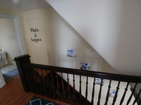 Gallery Photo of Stairway leading to 2nd floor clinician rooms at HRHS (Delaware)