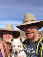 Gallery Photo of Hiking the Sonoran Desert  with our first rescue dog