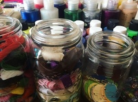 Gallery Photo of Stocked art supplies.