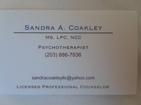 Gallery Photo of Therapist card and information