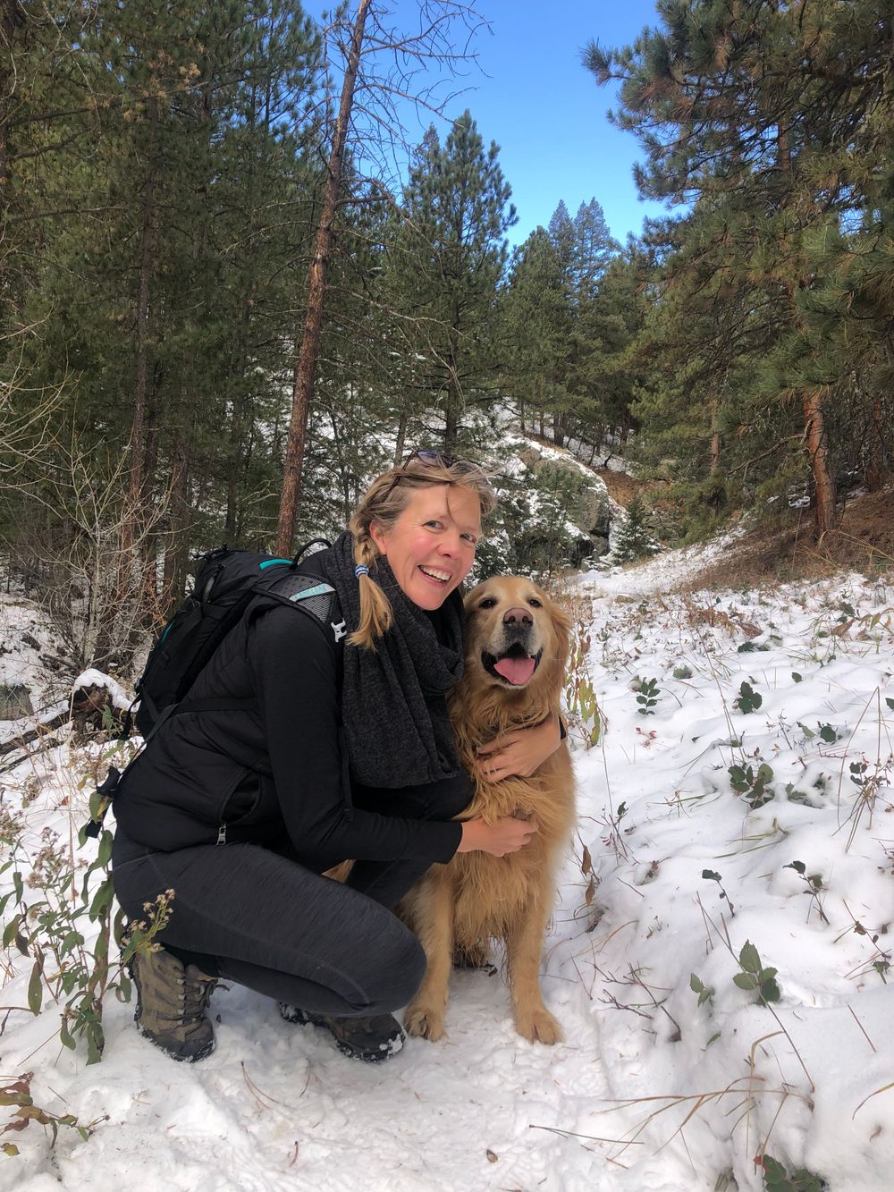 Self-Care: my dog and the mountains!