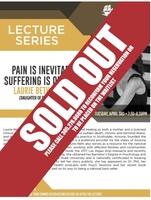 Gallery Photo of Lectures across country, "Pain is inevitable, suffering is optional".
