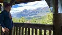 Gallery Photo of A view of the property from the meditation tower.  Elk View Tower.