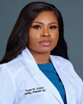 Photo of Tosin Addeh, Psychiatric Nurse Practitioner, APRN, PMHNP, CIPP