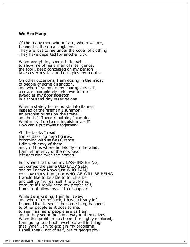 Pablo Neruda's Poem
